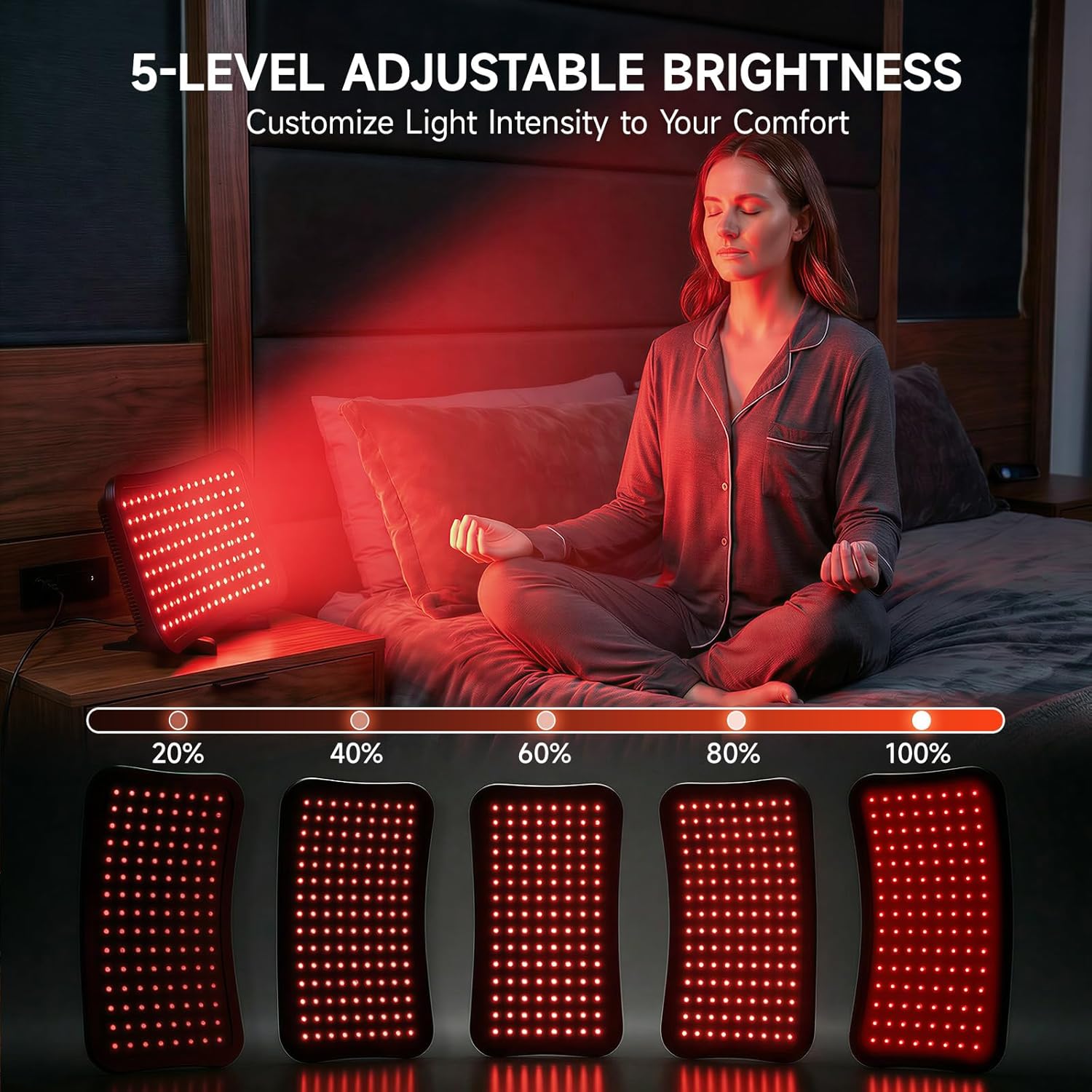 Renergy Red Light Therapy Lamp with Stand - Image 5
